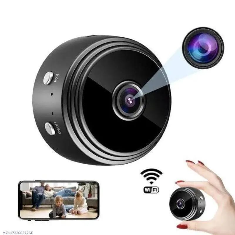 Mini WiFi HD Security Camera with Night Vision & Motion Detection