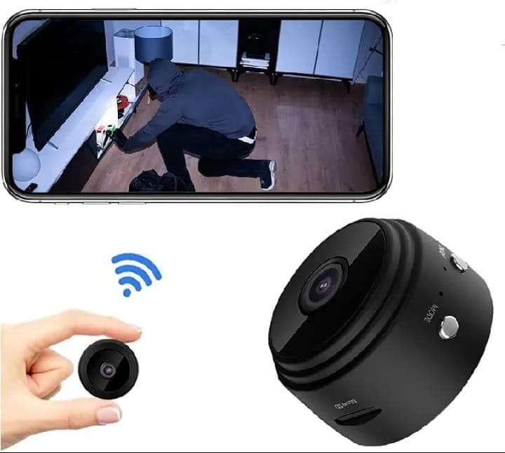 Mini WiFi HD Security Camera with Night Vision & Motion Detection