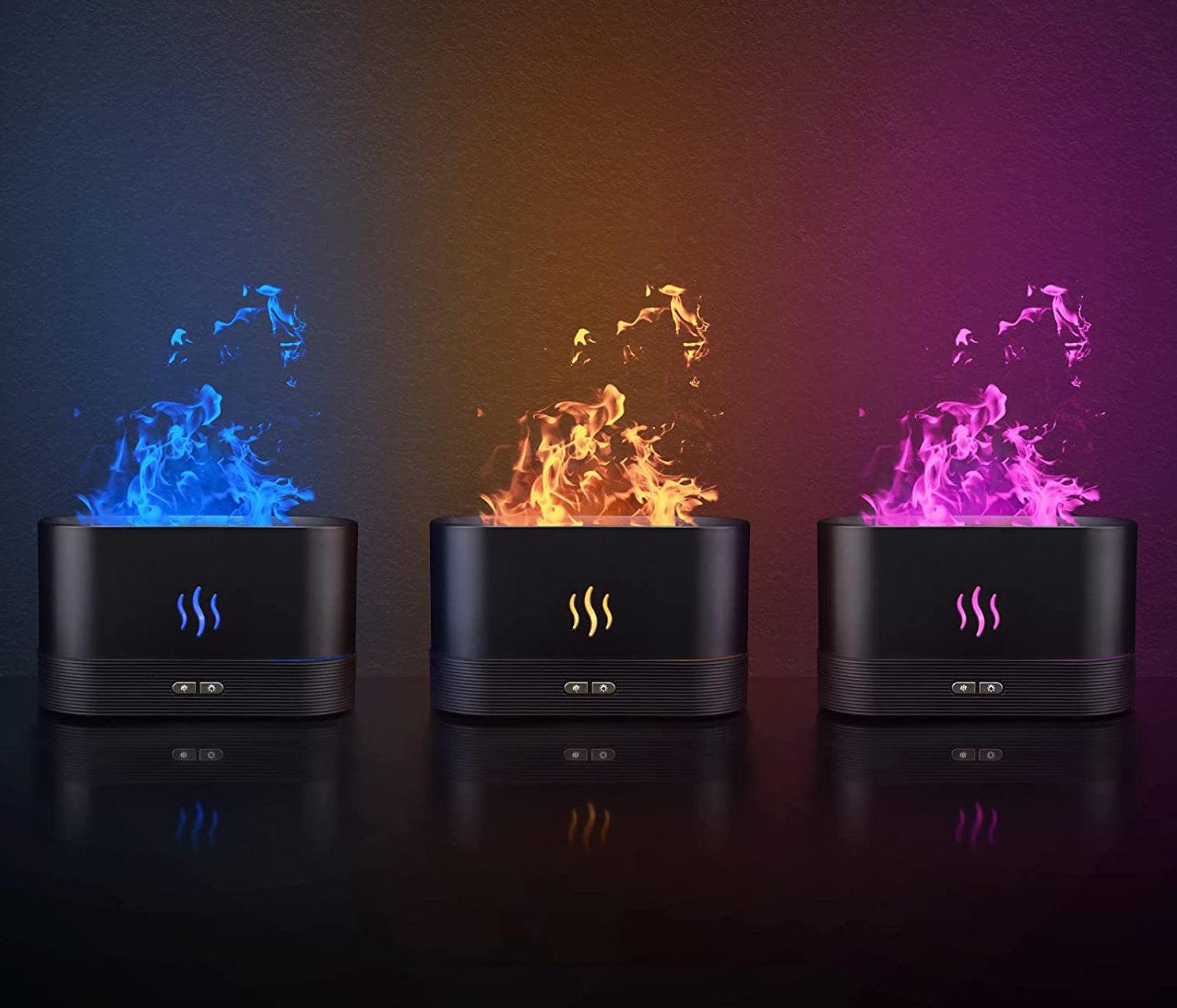 Perfume Humidifier, Ultrasonic air Humidifier With LED Lighting Simulation